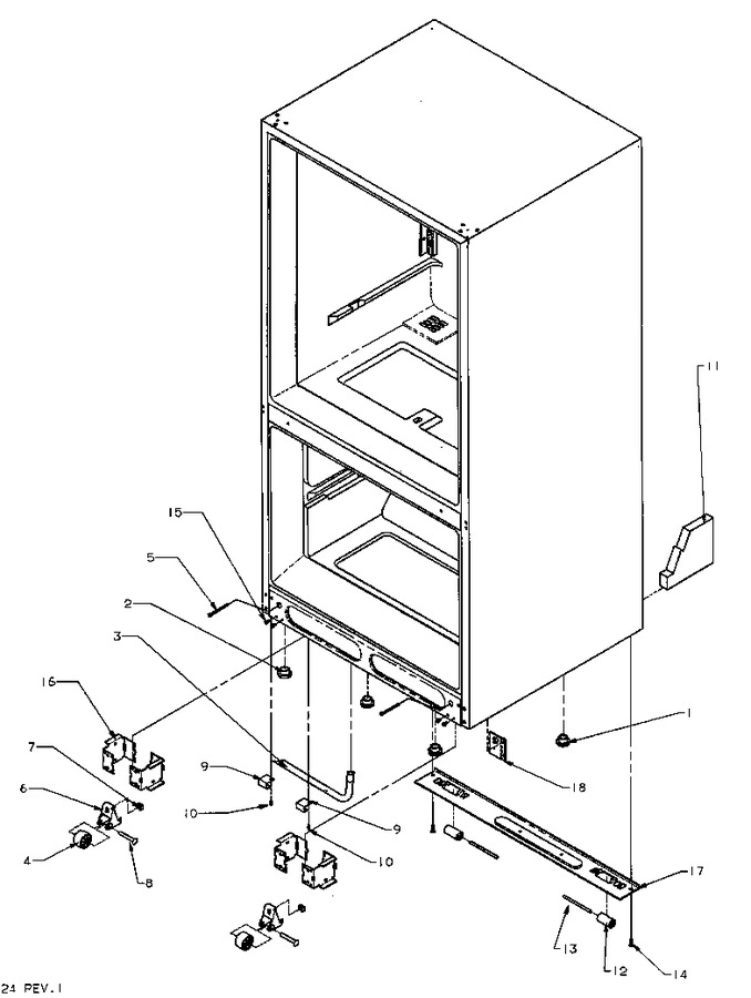 Diagram for BS20RBL (BOM: P1161507W L)