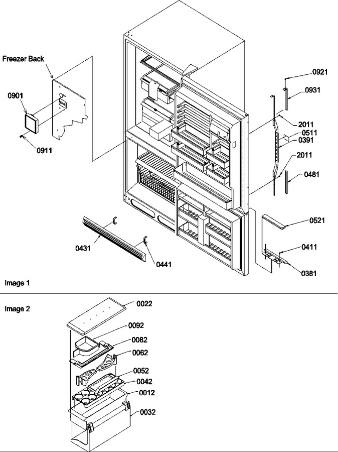 Diagram for BR22VW (BOM: P1321505W W)