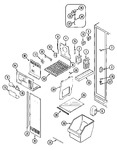 Diagram for 01 - Freezer Compartment
