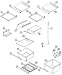 Diagram for 05 - Shelves & Accessories