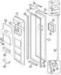 Diagram for 02 - Freezer Door