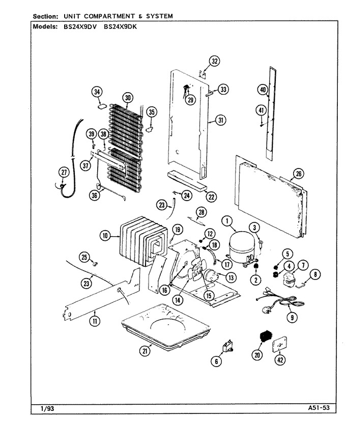 Diagram for BS24X9DK (BOM: DN92A)