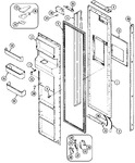 Diagram for 02 - Freezer Door