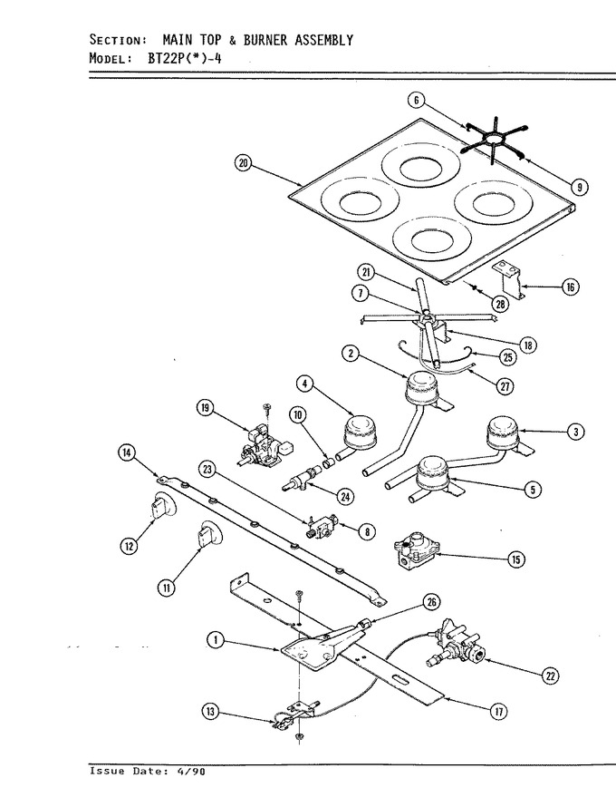 Diagram for BT22PA-4TX