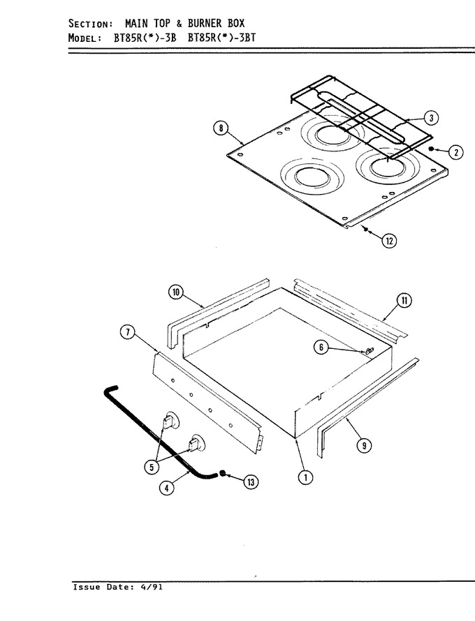 Diagram for BT85RS-3BT