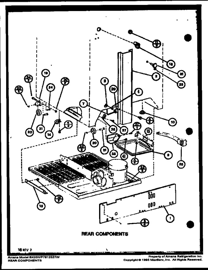 Diagram for BX20N (BOM: P7812527W W)