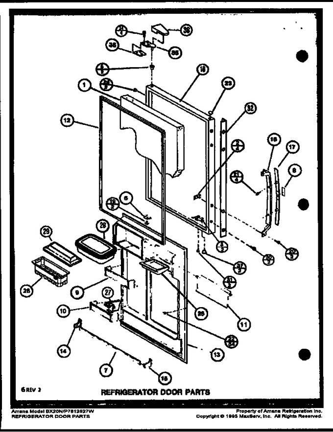 Diagram for BX20N (BOM: P7812527W W)