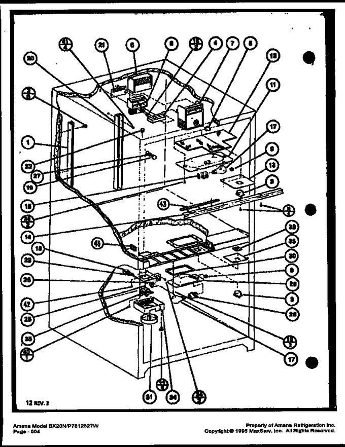 Diagram for BX20N (BOM: P7812527W W)