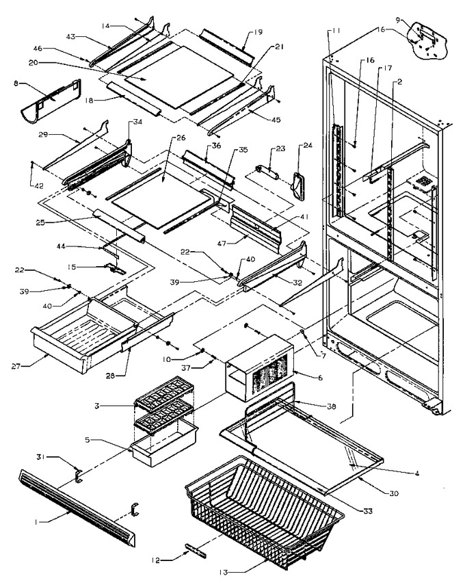 Diagram for BX20RG (BOM: P1161503W G)