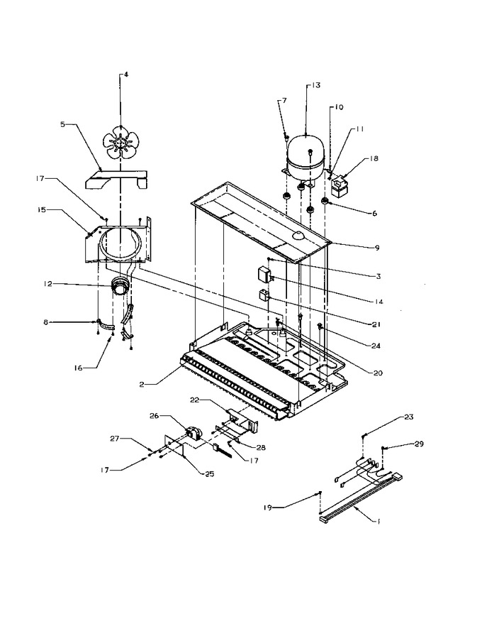 Diagram for BX20S5E (BOM: P1196502W E)