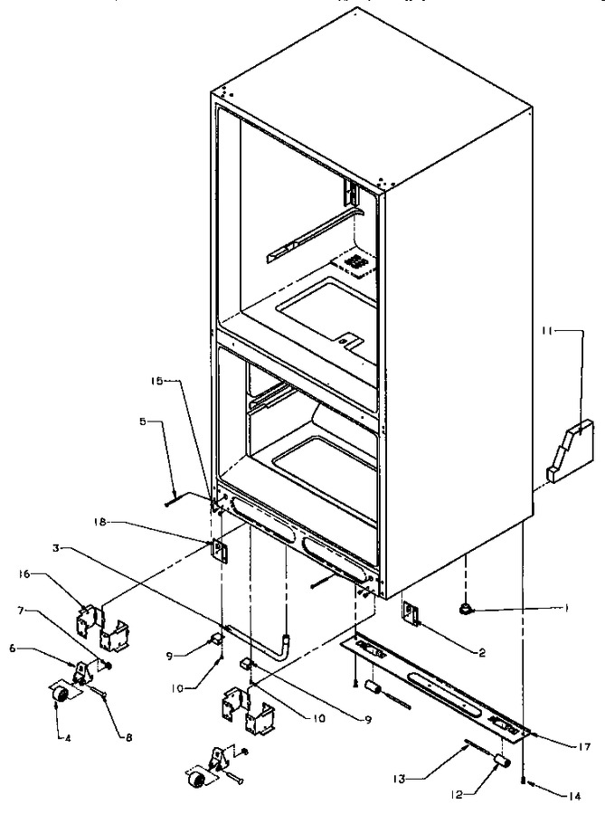 Diagram for BX22A5W (BOM: P1182302W W)