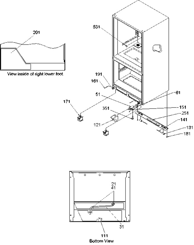 Diagram for BX521VE (BOM: P1325033W B)