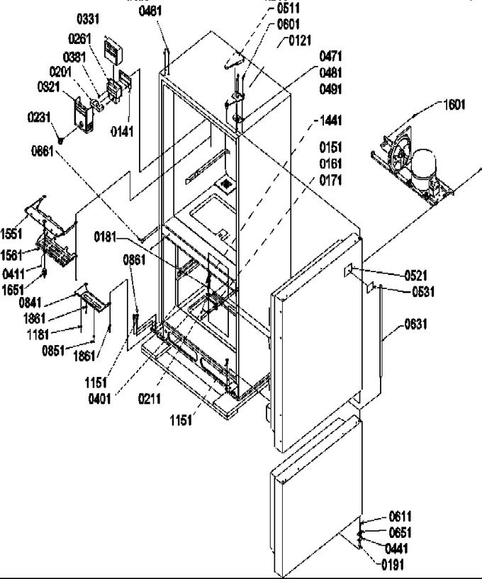 Diagram for BXF19TL (BOM: P1311901W L)