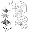 Diagram for 04 - Oven/base