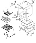 Diagram for 04 - Oven/base