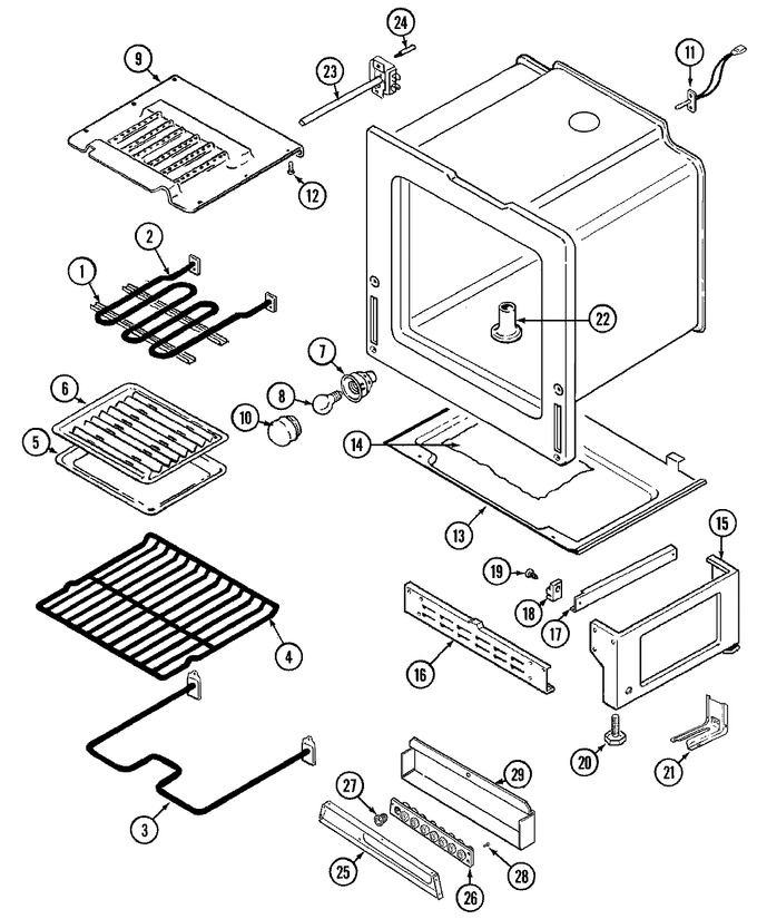 Diagram for CRE8700BDE