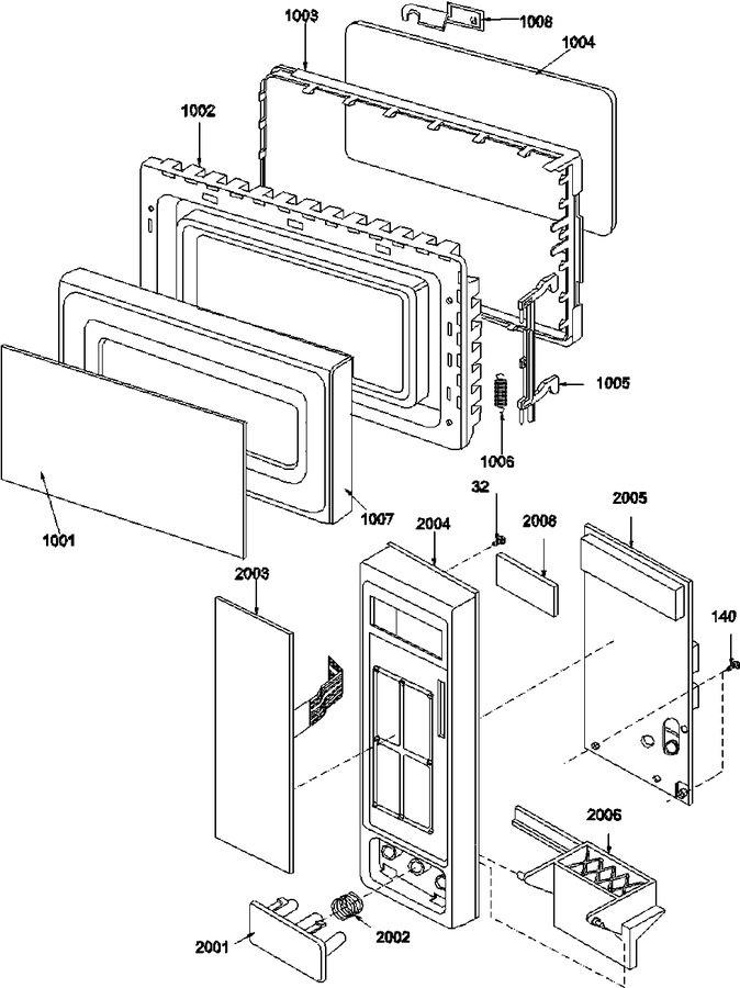 Diagram for F1340W (BOM: P1319608M)