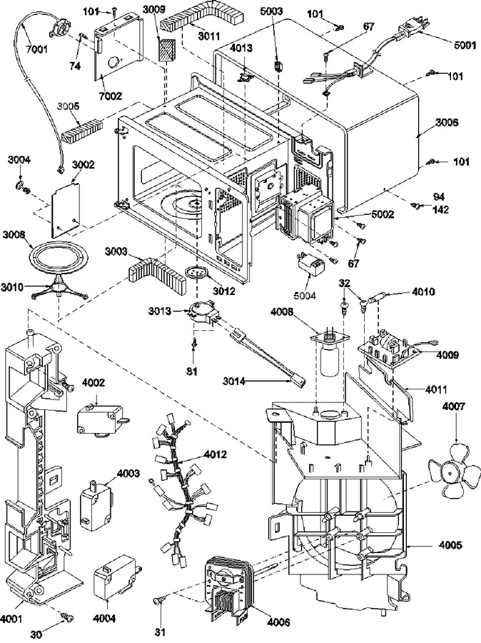 Diagram for F1340W (BOM: P1319608M)