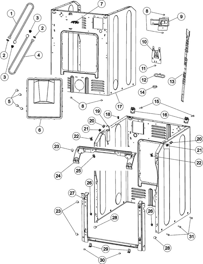Diagram for CAH4205AWJ