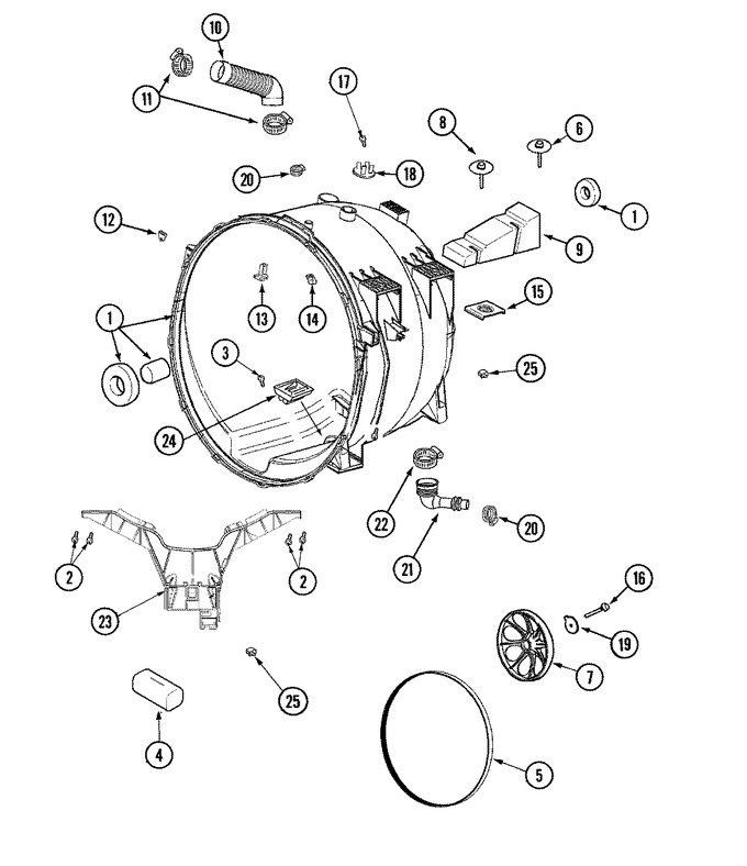 Diagram for CAH4205AWJ