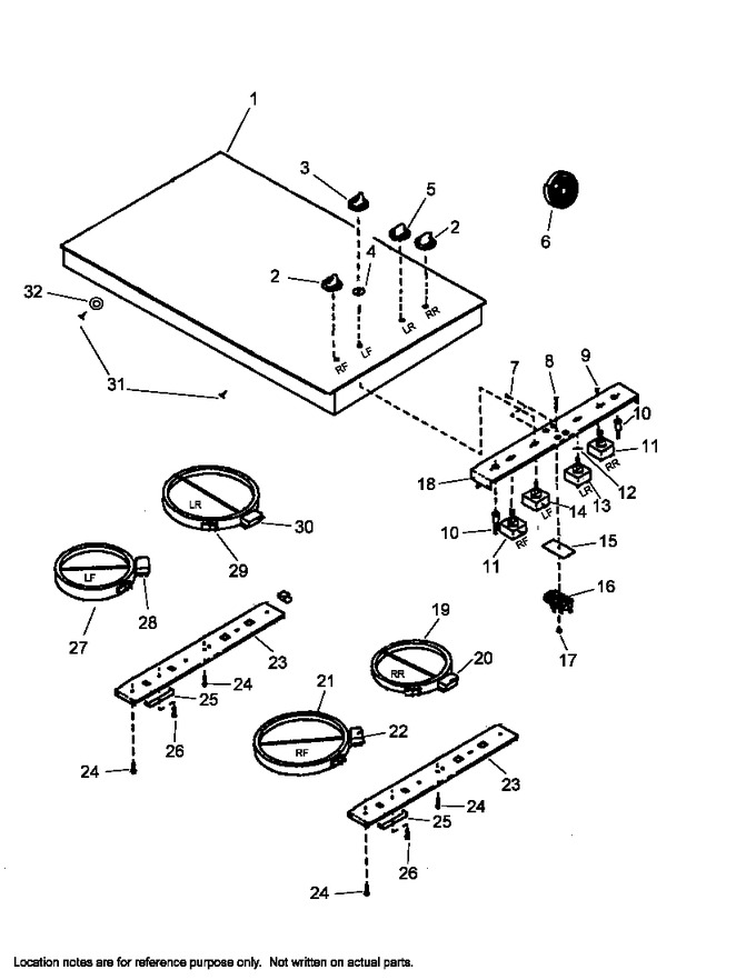 Diagram for CAK2H30W1 (BOM: P1131753N W)