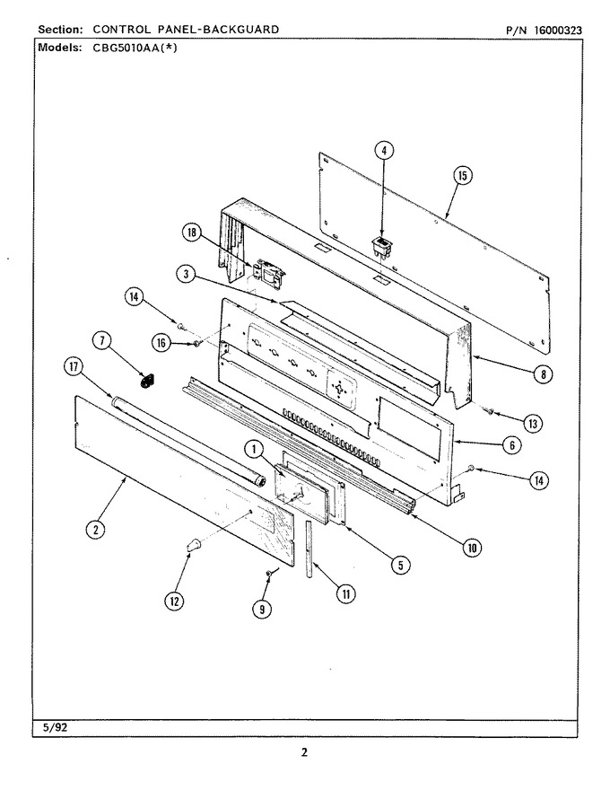 Diagram for CBG5010AAL