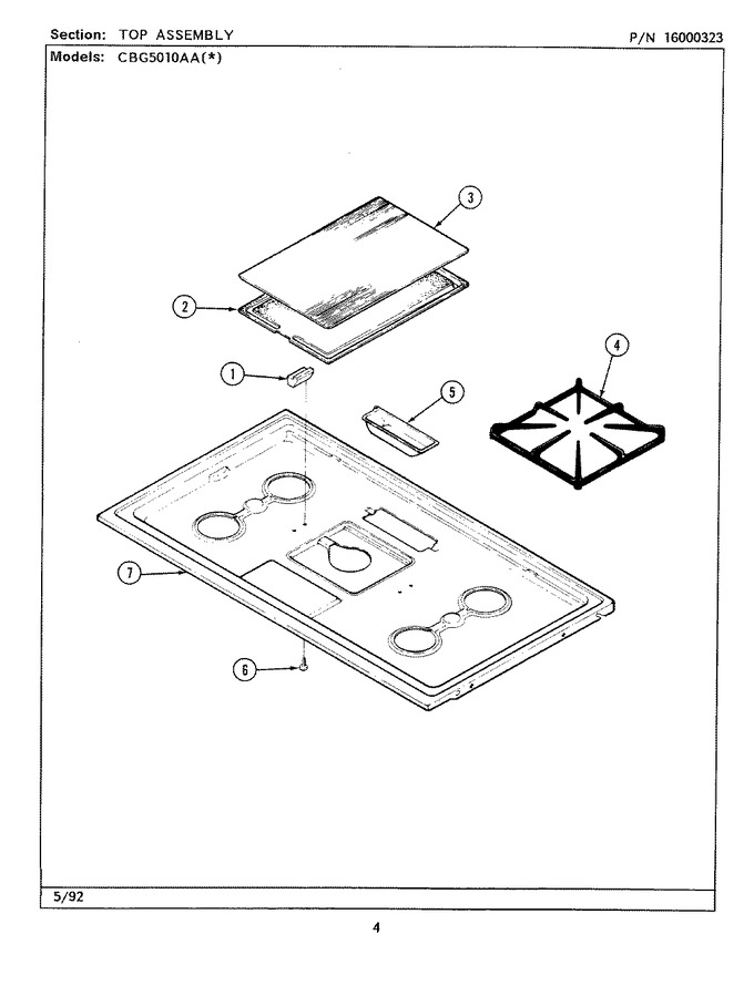 Diagram for CBG5010AAL