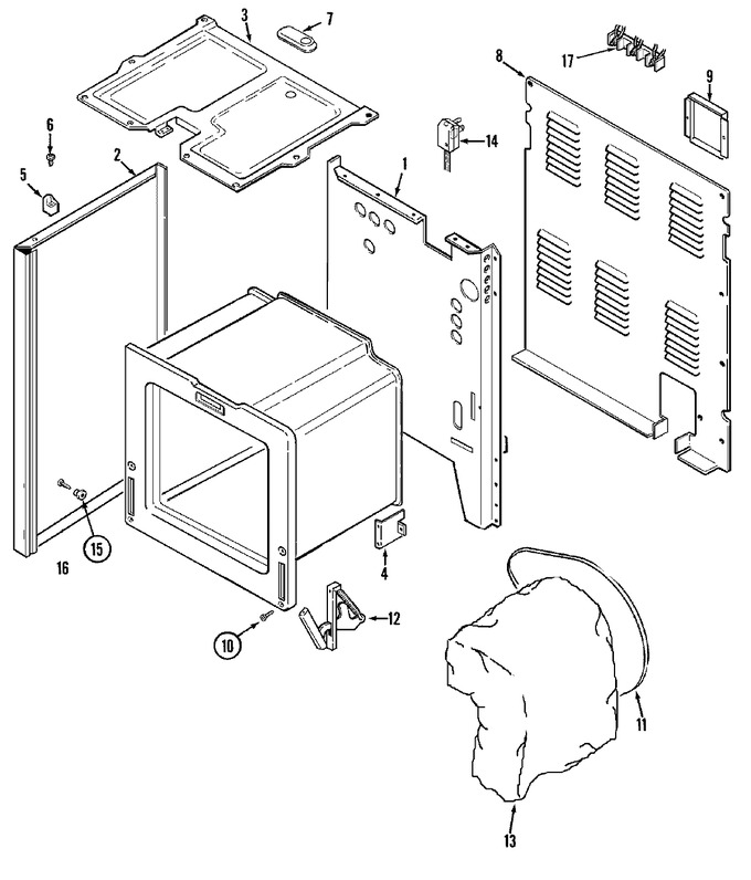 Diagram for PER4310BCW