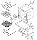 Diagram for 04 - Oven/base