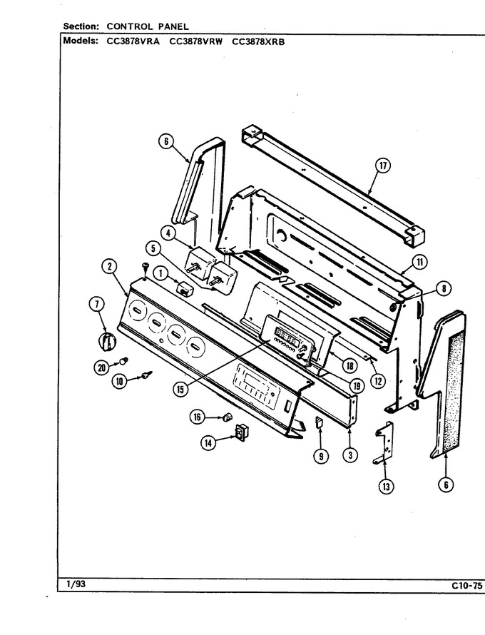 Diagram for CC3878VRW