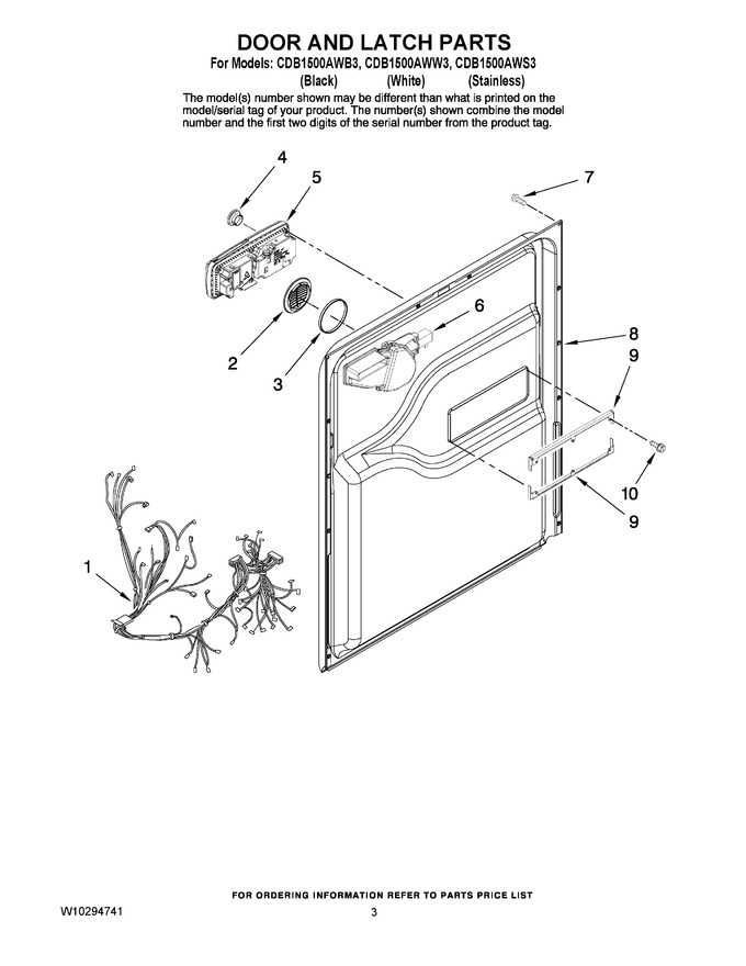 Diagram for CDB1500AWB3