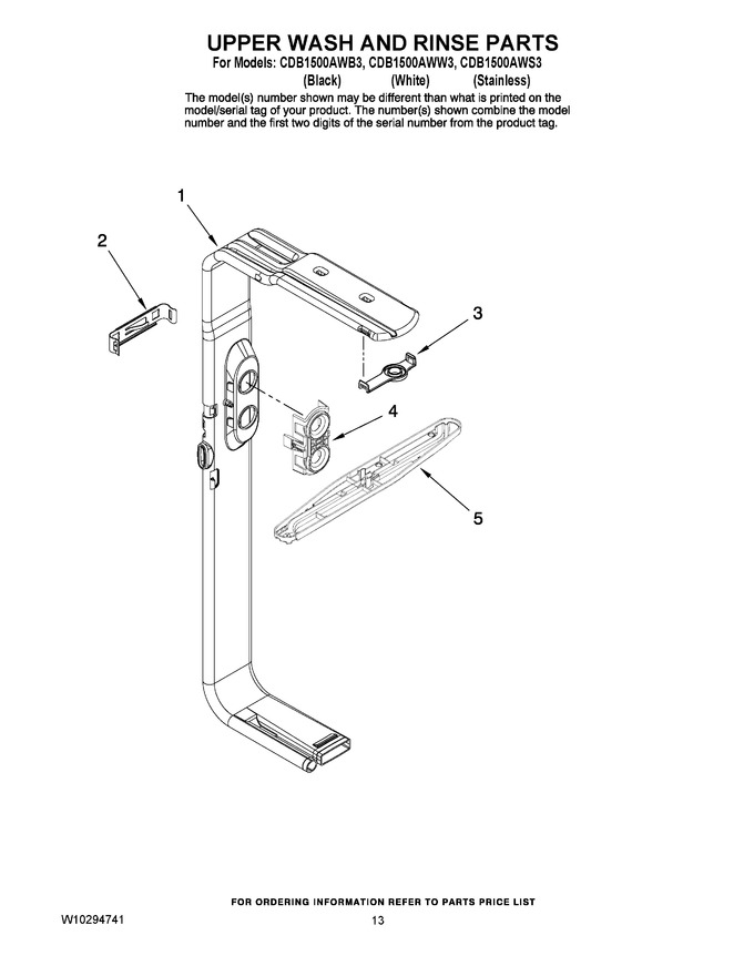 Diagram for CDB1500AWW3