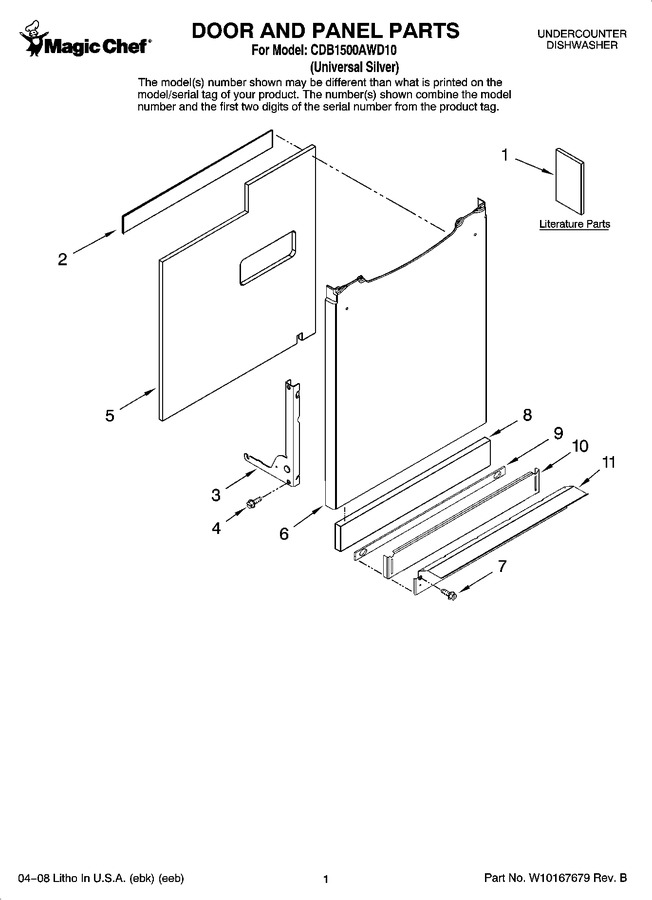 Diagram for CDB1500AWD10