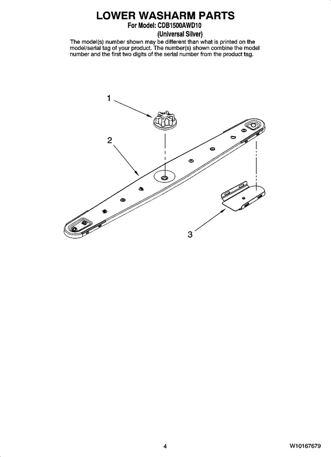 Diagram for CDB1500AWD10