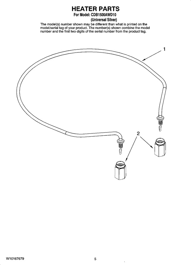 Diagram for CDB1500AWD10