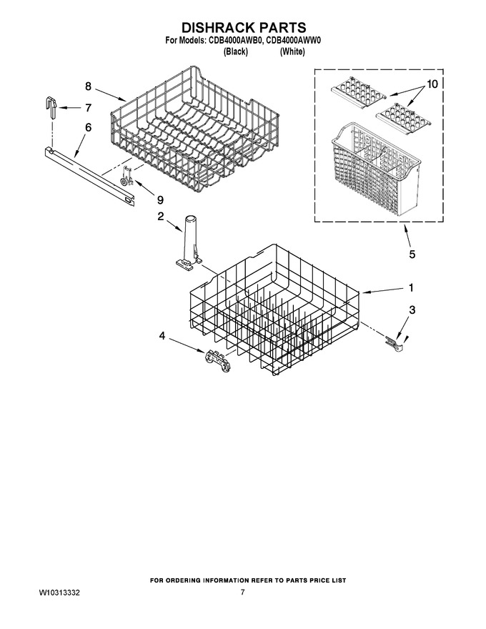 Diagram for CDB4000AWB0