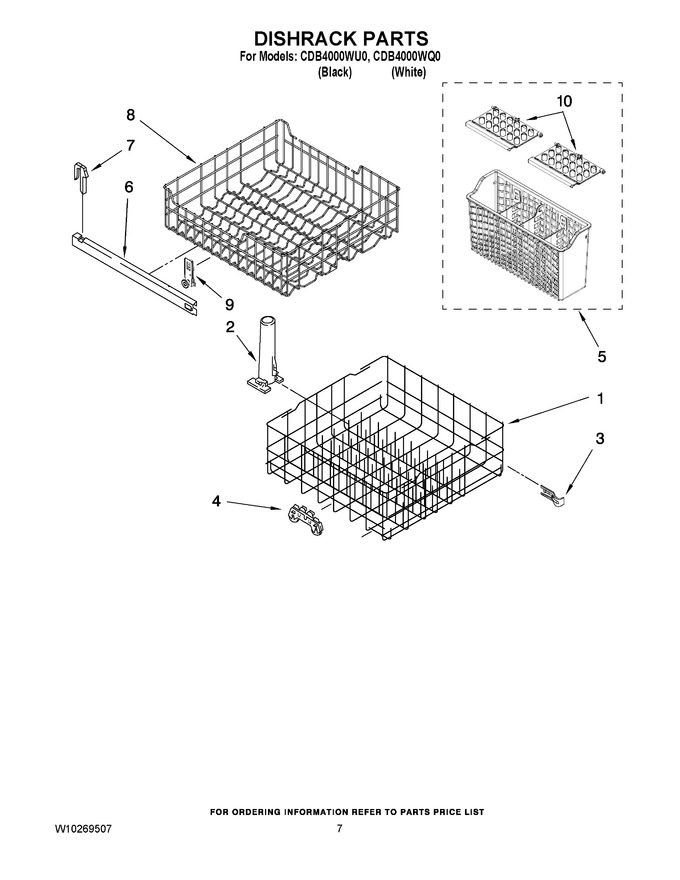 Diagram for CDB4000WQ0