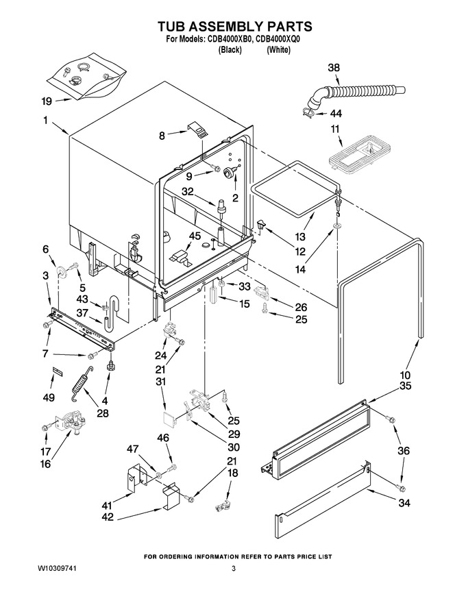 Diagram for CDB4000XQ0