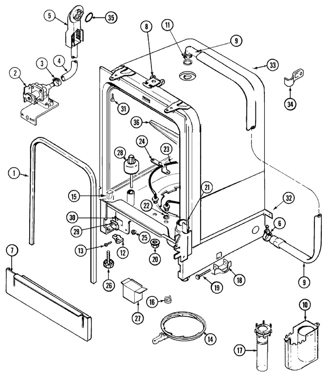 Diagram for CDU810B