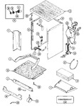 Diagram for 02 - Cabinet & Faucet Coupler Assy.