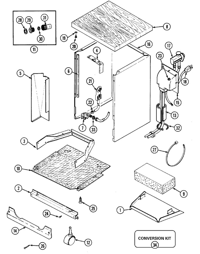Diagram for DWC7602ABE