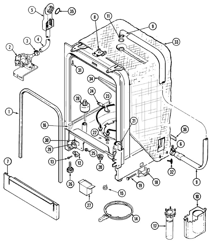 Diagram for DWUA651AAE