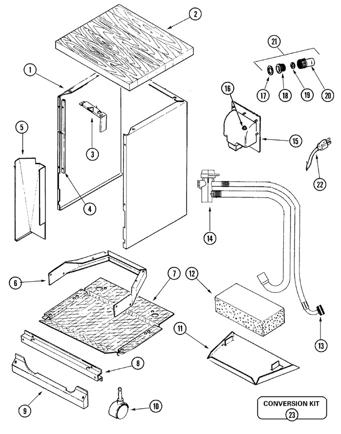 Diagram for PDC3600BWE