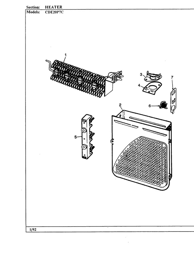 Diagram for CDE20P7WC