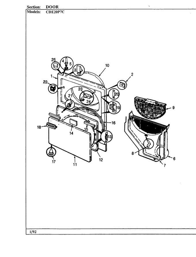 Diagram for CDE20P7WC