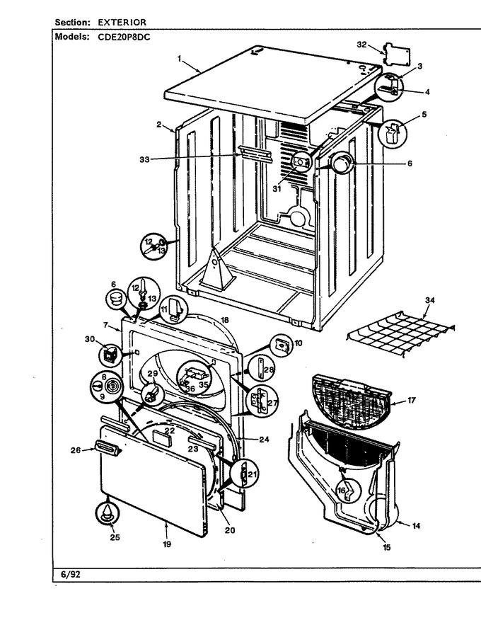 Diagram for CDE20P8DC