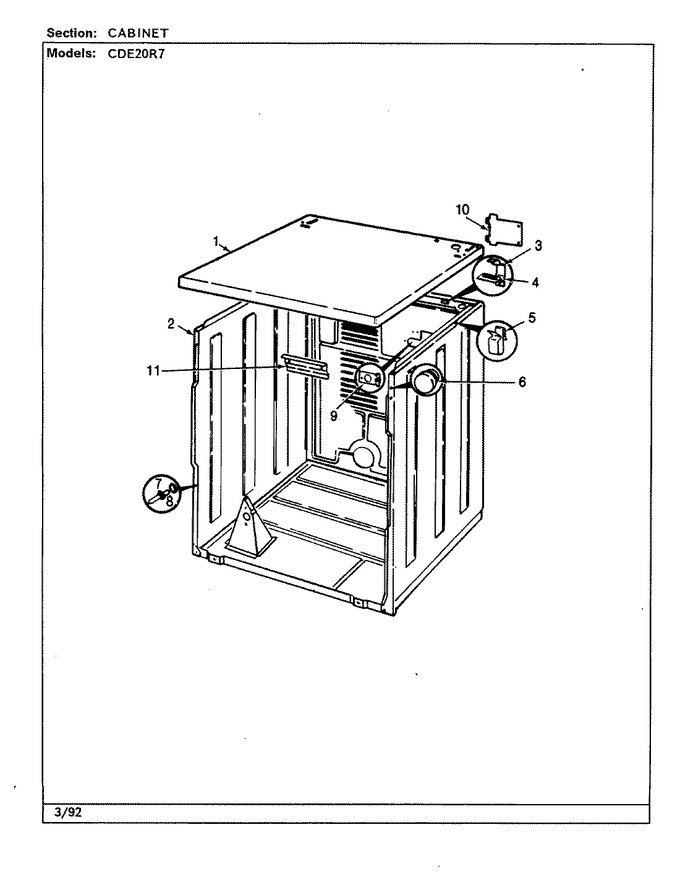 Diagram for CDE20R7W