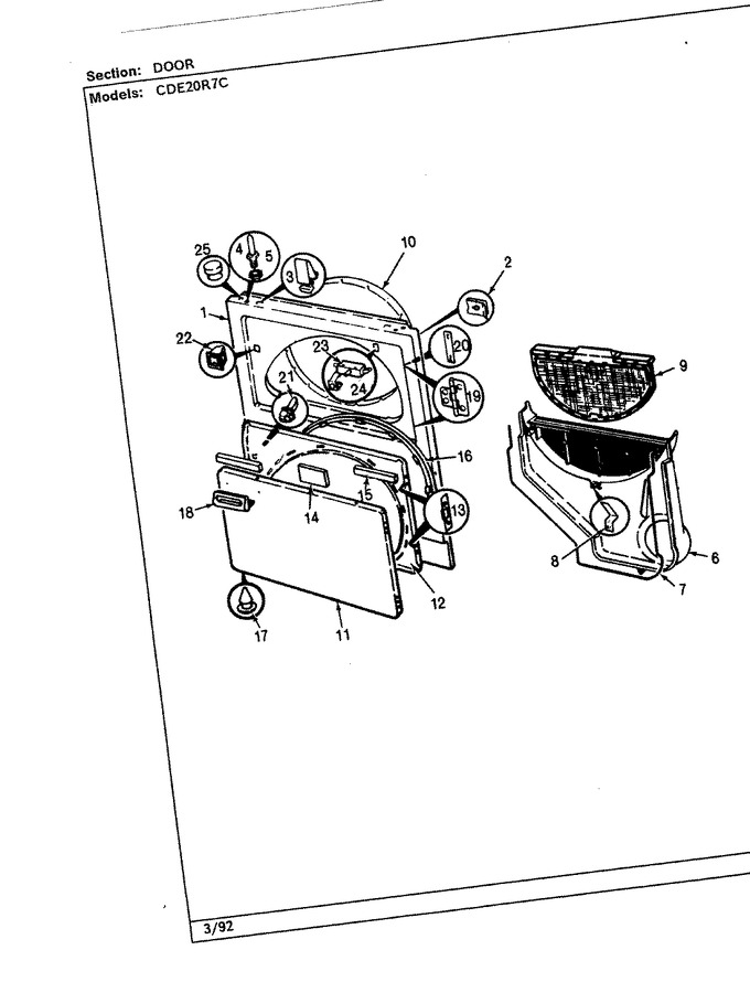 Diagram for CDE20R7WC