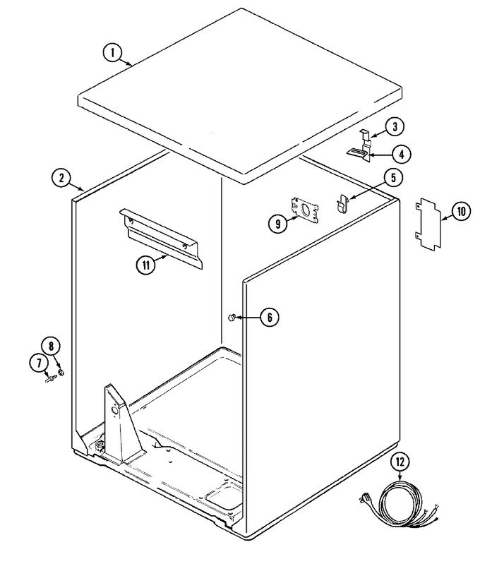 Diagram for GDGM253WLP