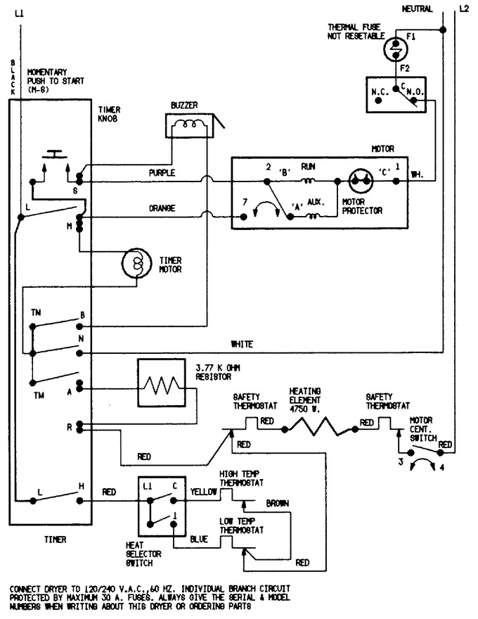 Diagram for DEN203WC